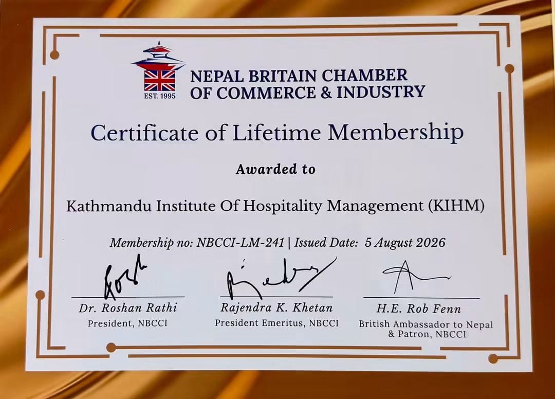 NEPAL BRITAIN CHAMBER OF COMMERCE & INDUSTRY